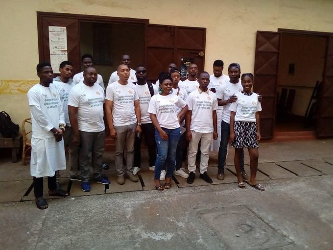 Les Candidats et sélectionneurs au Musée la Blackitude à Yaoundé le 26 décembre 2020