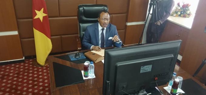Emmanuel Nganou Djoumessi, Ministre des Travaux Publics