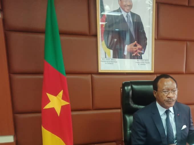 Emmanuel NGANOU DJOUMESSI, Ministre des Travaux Publics