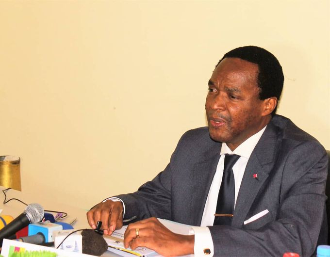 Joseph BETI ASSOMO, Ministre Délégué à la Présidence chargé de la Défense (c) MINDEF