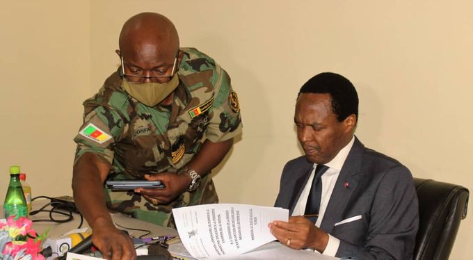 Capitaine de Vaisseau , ATONFACK GUEMO, Chef de Division Commmunication - MINDEF