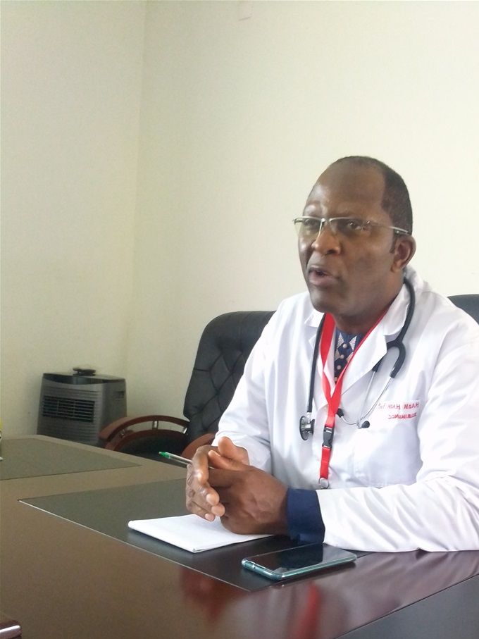 Pr NOAH NOAH Dominique, Directeur de l'Hôpital de Référence de Sangmélima