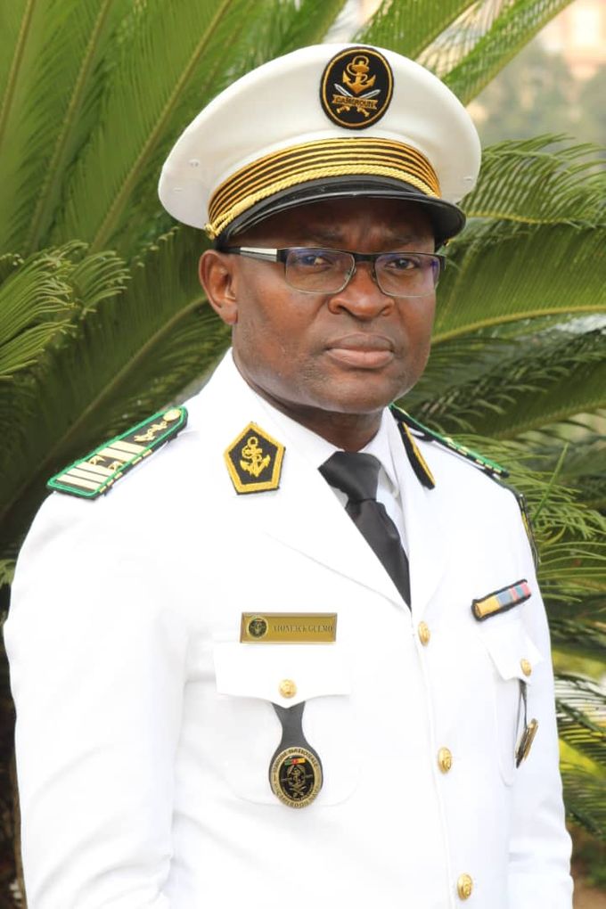 Navy Captain ATONFACK GUEMO, Head of Communication Division - MINDEF