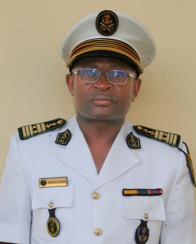 Navy Captain ATONFACK GUEMO Head of Communication Division - MINDEFF
